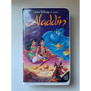 Disney VHS Black Diamond Aladdin